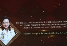 Pelopor Pengawasan Kolaboratif, Kakanwil Imigrasi Bali Raih Penghargaan
