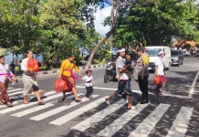 Polres Klungkung Perketat Pengamanan Pujawali di Pura Goa Lawah