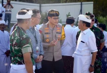 Kapolda Bali Hadiri Peresmian Pembangunan PSEL Desa Pedungan