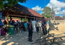 Polsek Nusa Penida Tingkatkan Patroli dan Pengamanan di Pelabuhan Buyuk