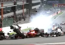 Tabrakan Maut Lap Pertama Warnai GP Belgia 2012