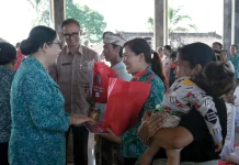 Aksi Sosial TP PKK Prov. Bali Sasar Tiga Kecamatan di Kabupaten Tabanan