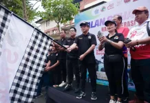 Ribuan Peserta Ikuti Jalan Sehat HUT ke-79 Koperasi di Denpasar