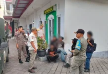 Resahkan Warga, Satpol PP Jembrana Amankan Lima Anak Jalanan