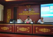 Matangkan Persiapan Hari Pramuka ke-65, Kodim 1616/Gianyar Hadiri Rapat Koordinasi