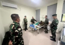 Pangdam Udayana Pastikan Moril Prajurit Satgas Tetap Terjaga Optimal