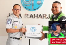 Jasa Raharja Apresiasi Pengemudi Ojol di Bali yang Tolak Penumpang Tanpa Helm