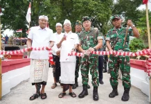 Peresmian Jembatan Garuda Perkuat Akses Masyarakat Gianyar Bali