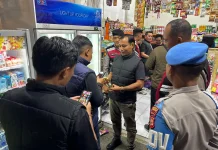 Patroli Polres Gianyar Imbau Penjualan Minuman Beralkohol