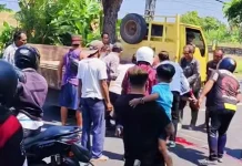Tabrakan Dua Pemotor, Pemangku Pura Rambut Siwi Tewas di Jembrana