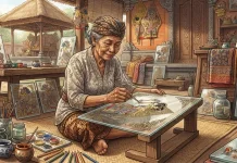 Jero Dalang Diah, Pelopor yang Merevolusi Seni Lukis Wayang Kaca