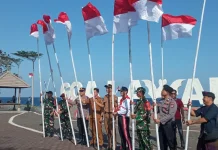 Pemkab Klungkung bersama TNI Semarakkan Peringatan HUT Kemerdekaan RI