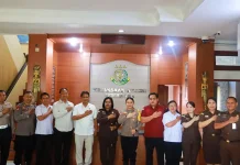 Perkuat Sinergi Hukum, Polres dan Kejari Jembrana Jalin Silahturahmi