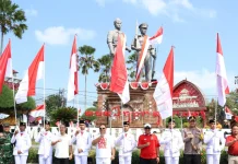 Bupati Sanjaya Kobarkan Semangat Nasionalisme di Tabanan