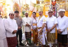 Wali Kota Jaya Negara Hadiri Mapurwa Daksina Puri Agung Dangin Puri