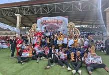Kejurnas Open Gateball Ditutup, Gubernur Bali Kalungkan Medali Para Juara