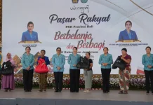 Pasar Rakyat PKK Provinsi Bali di Jembrana Catat Omset Ratusan Juta