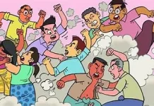 Pikiran Tak Terkendali, Awal Konflik di Media Sosial
