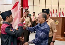 Kontingen Pramuka Bali Menuju Jambore Nasional XII di Cibubur