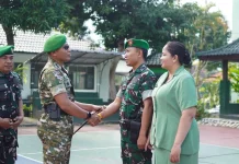Perkuat Organisasi, Kodim Klungkung Terima Personel Baru