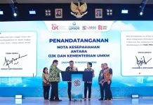 Kementerian UMKM - OJK Sepakat Akselerasi Pembiayaan dan Perluasan Pasar UMKM