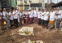 Peletakkan Batu Pertama Pembangunan Gedung Gizi dan Power House RSUD