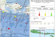 Awal Agustus 2026, Belasan Gempa Guncang Bali namun Tidak Dirasakan Masyarakat
