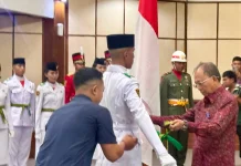Kukuhkan 72 Paskibraka, Gubernur Koster: Bertugas Penuh Tanggung Jawab