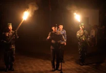 Bupati Satria Pimpin Apel Renungan Suci Kenang Jasa Pahlawan