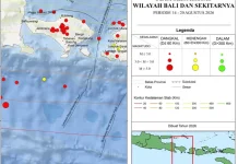 Pulau Dewata Diguncang Puluhan Gempabumi, Gempa NTT Dirasakan Masyarakat Bali