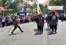 Puluhan Regu Kreasi Meriahkan HUT RI di Jembrana