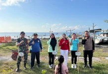 Meriahkan HUT RI Ke-81, TP PKK Klungkung Tanam Pohon di Kampung Kusamba