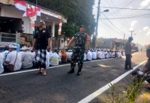Tiga Pilar Amankan Tradisi Nunas Daun Beringin Semarapura