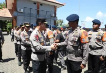 Brimob Polda Bali BKO Kalbar Bantu Penanganan Karhutla