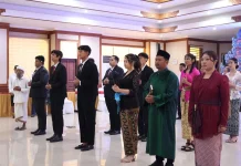 Kemenkum Bali Kukuhkan 9 WNI dan Notaris Pengganti