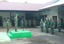 Dandim Tabanan Tekankan Disiplin dan Profesionalisme Prajurit TNI