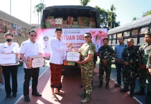 Pemkab Klungkung Salurkan Bantuan Logistik bagi Korban Bencana Gempa Bumi NTT