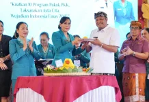 HKG PKK ke-54 Gianyar, Momentum Perkuat Pengabdian dan 10 Program Pokok PKK