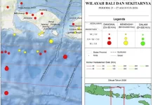 Puluhan Gempa Dangkal Guncang Bali Subduksi Indo Australia-Eurasia