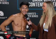 Fighter Indonesia Bilal Hasan Debut Manis di UFC