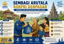Sembagi Arutala Denpasar Dibangun dari Kepedulian dan Modal Sosial