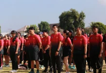 Launching TC Fisik 285 Atlet Klungkung menuju Porprov Bali 2027