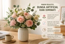 Makin Realistis, Bunga Artificial Kian Diminati