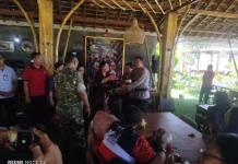 Wujudkan Sinergitas, Kapolsek Dentim Hadiri Pisah Sambut Camat Denpasar Timur