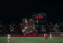Atmosfer Stadion Dipta Iringi Kemenangan Bali United atas PSS Sleman