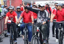 Bupati Sanjaya Tinjau Pembangunan Penataan Area Kota Singasana Tabanan