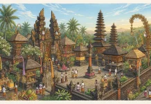 Pesona Arkeologi Pura Penataran Agung Penatih, Destinasi Wisata di Denpasar