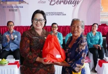 TP PKK Provinsi Bali Gelar Kegiatan Aksi Sosial “Bergerak dan Berbagi” di Bangli