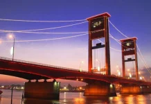 Jembatan Ampera Palembang Makin Kokoh Jaga Warisan Sejarah