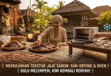 Jangan Dibuang! Begini Cara Mengembalikan Tekstur Jaje Sabun Bali yang Melempem